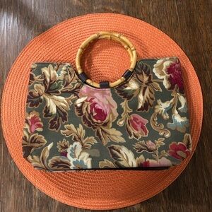 Longaberger Sisters Majelica Garden small tote.